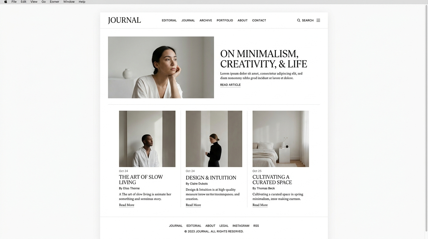 The Chronicle Blog Template