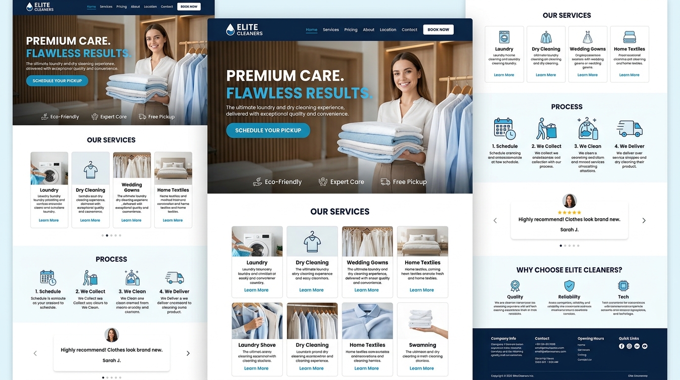 FreshFold Laundry Template